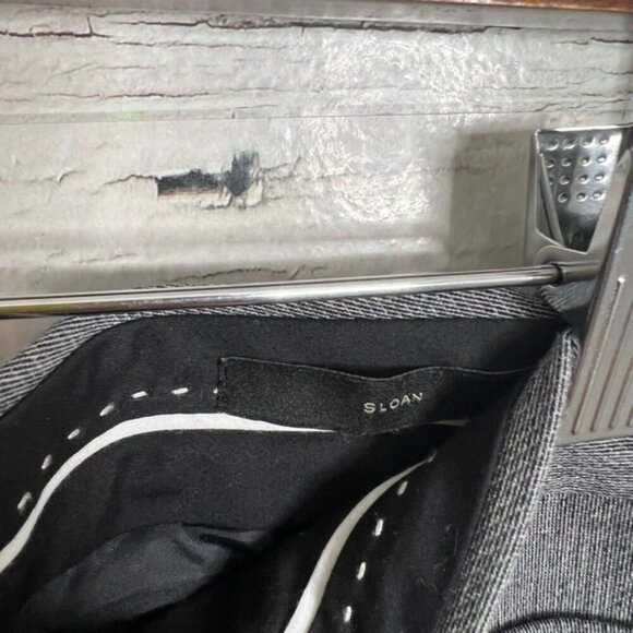 BANANA REPUBLIC "Sloan" Gray Slacks - Size 12 gray trousers dress pants - Picture 5 of 8